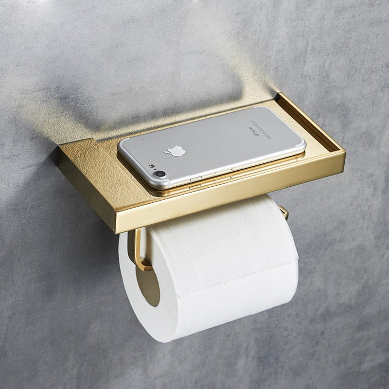 ShelfMate - Elegant toiletpapir- og opbevaringsholder