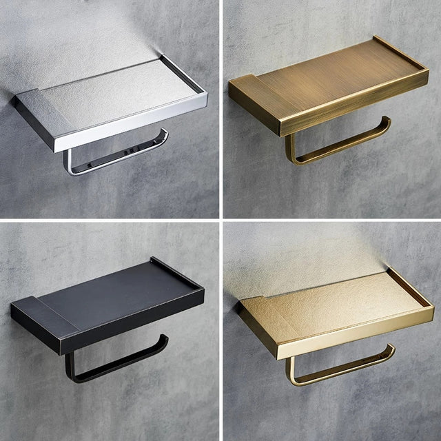 ShelfMate - Elegant toiletpapir- og opbevaringsholder