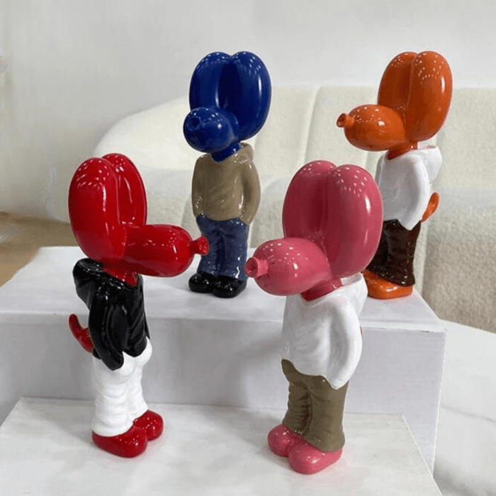 Pup Moderne ballon-hundeskulptur