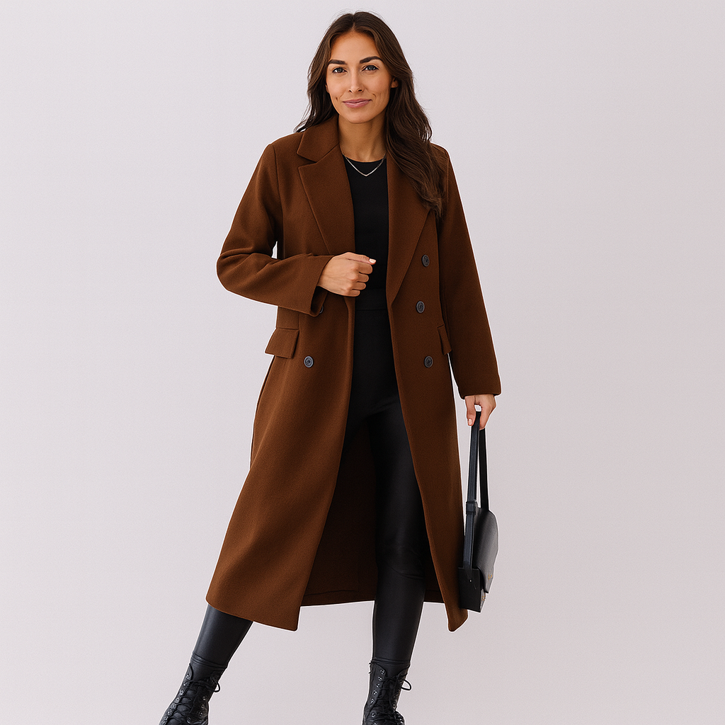 Veylora | Elegant og varm vinterfrakke