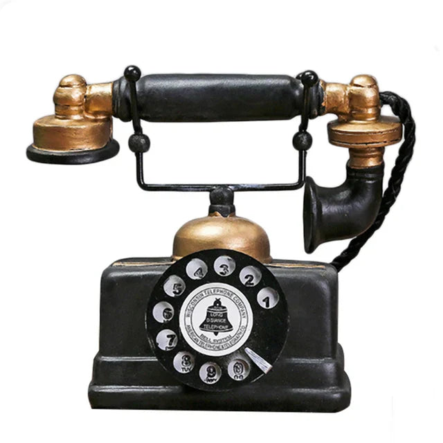 VintageDial – Dekorativ antik roterende telefonkopi