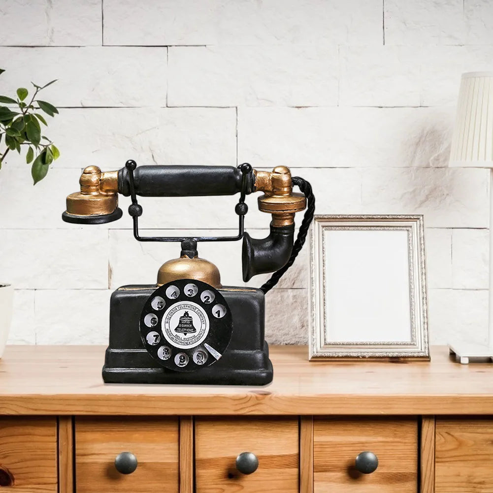 VintageDial – Dekorativ antik roterende telefonkopi