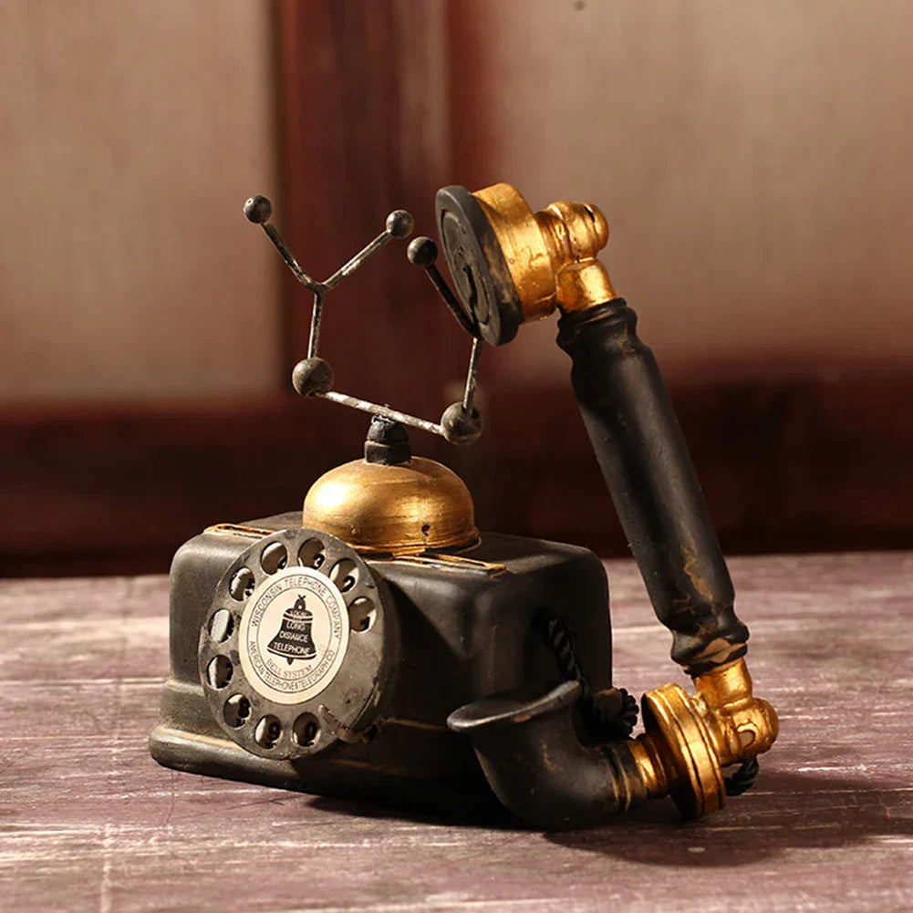 VintageDial – Dekorativ antik roterende telefonkopi