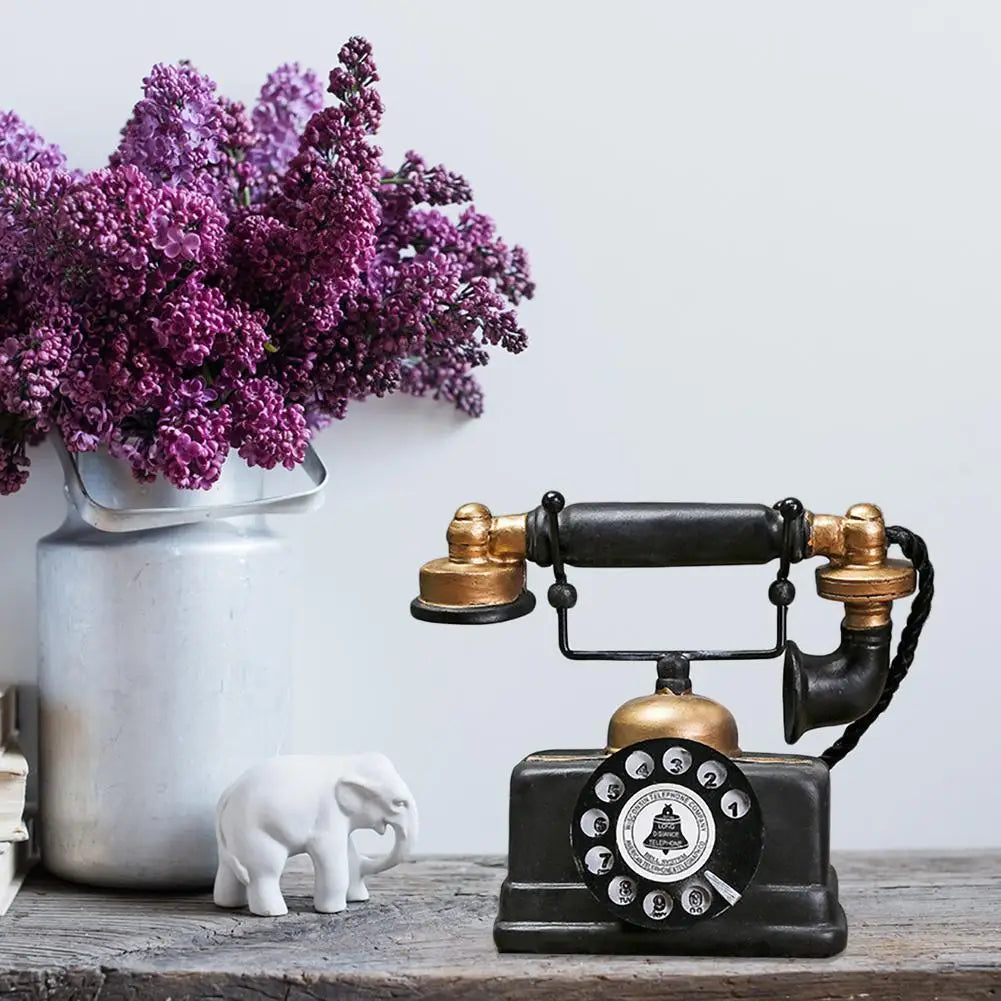 VintageDial – Dekorativ antik roterende telefonkopi