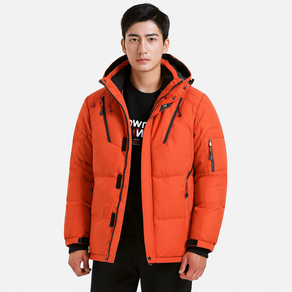 Vandtæt vinterjakke med varmt for til mænd | Joris