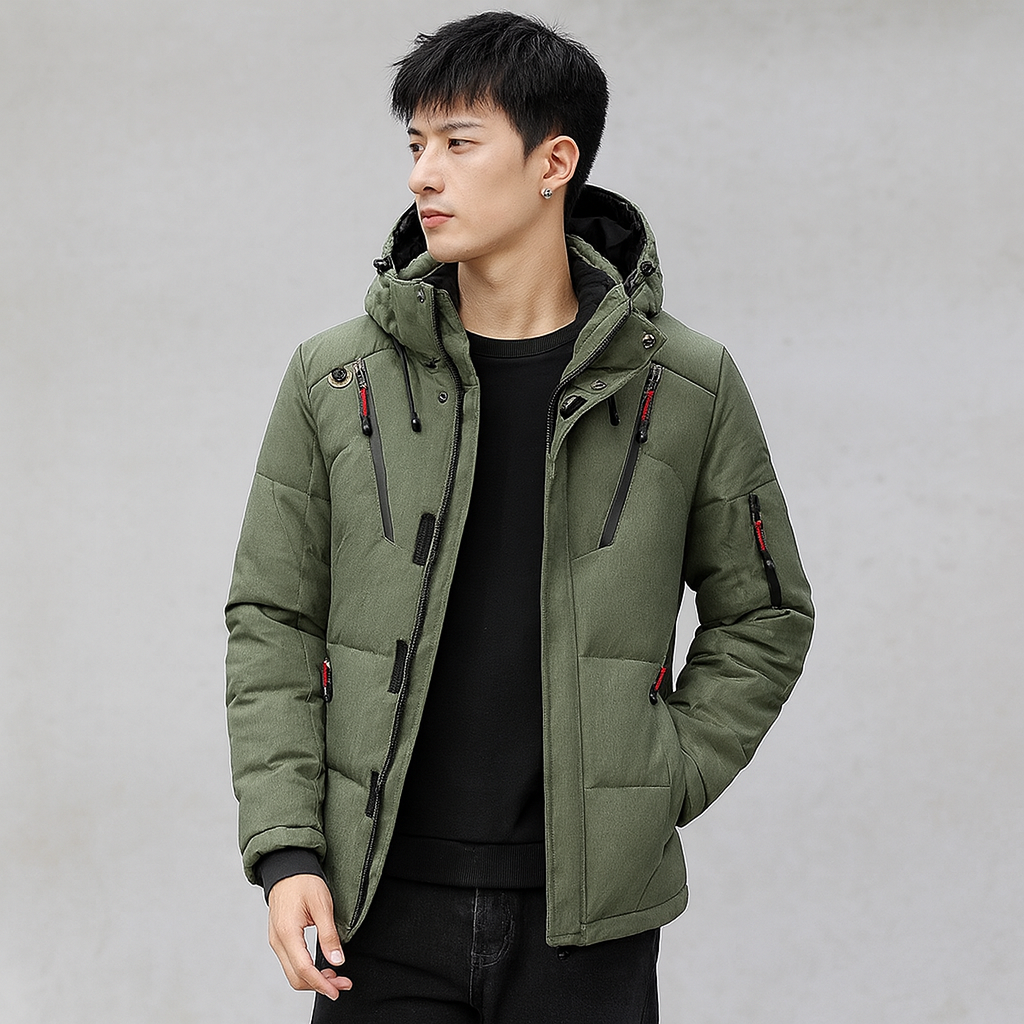 Vandtæt vinterjakke med varmt for til mænd | Joris