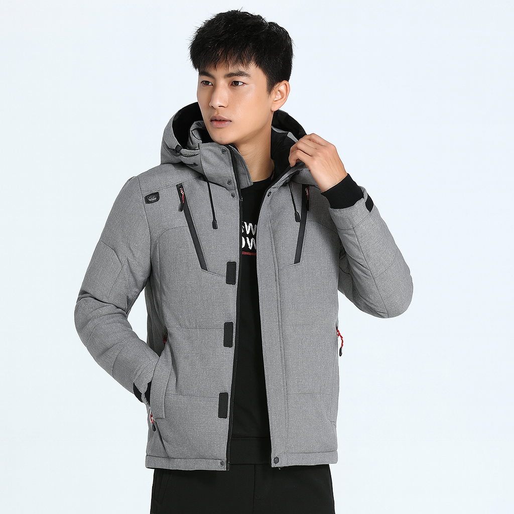 Vandtæt vinterjakke med varmt for til mænd | Joris