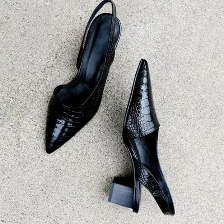 Malene - Casual slingback-sko med skridsikker tå