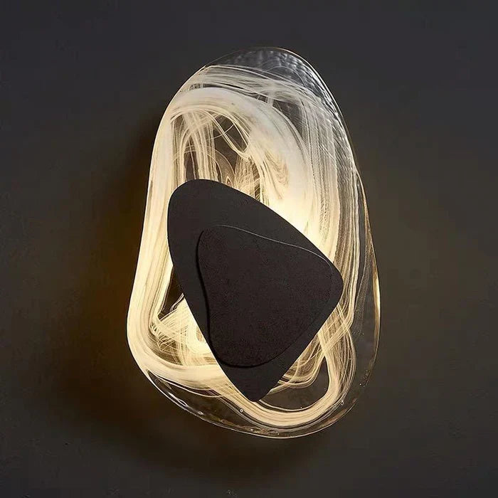 LumaCraft Moderne LED-væglampe - elegant glasdesign