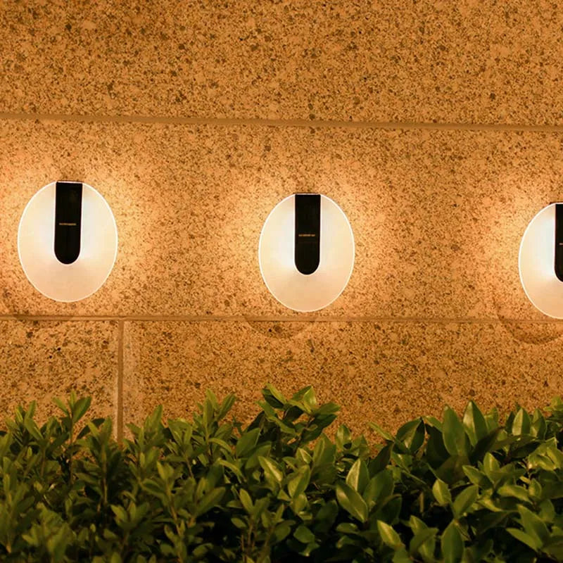 Elegant LED udendørs væglampe