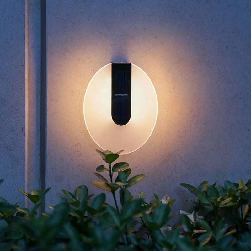 Elegant LED udendørs væglampe