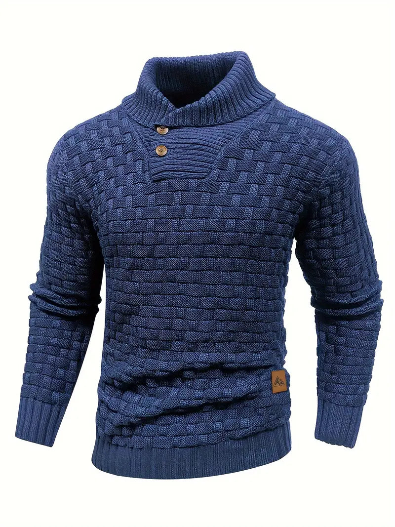 Kristian - Strikket trøje Blød, afslappet pullover