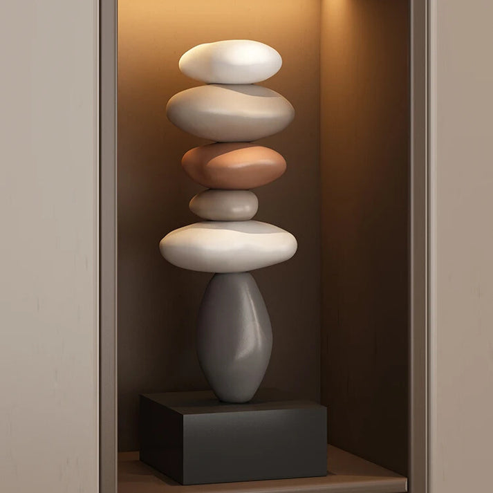 StoneBalance - Moderne stablet stenskulptur