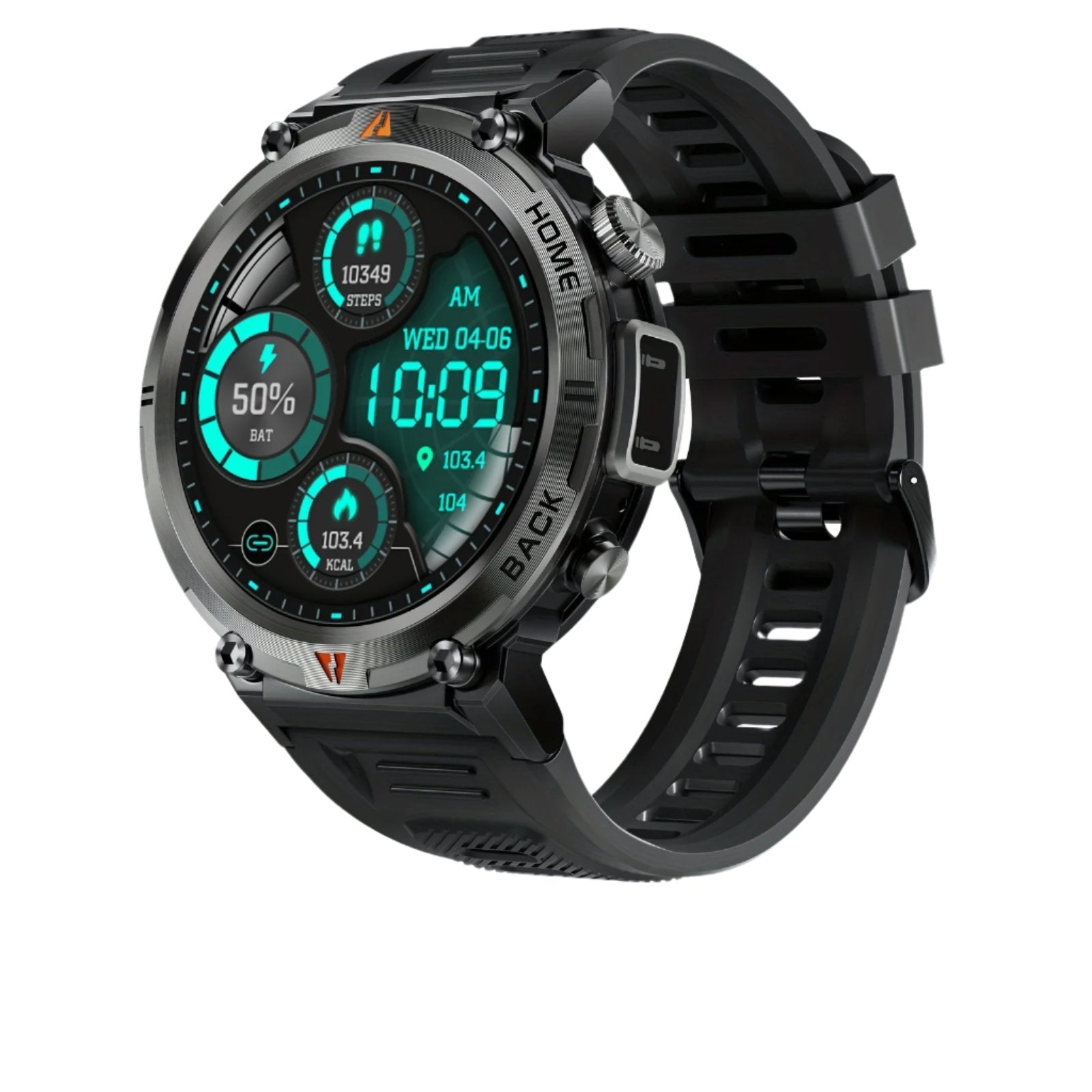 Leo - Taktisk LED-fitness-smartwatch