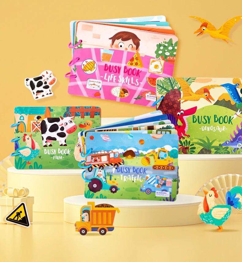 Touch & Learn Fun Book - inspirer dit barns nysgerrighed