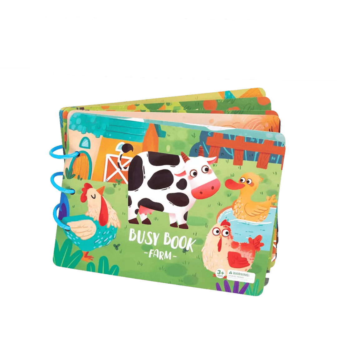 Touch & Learn Fun Book - inspirer dit barns nysgerrighed