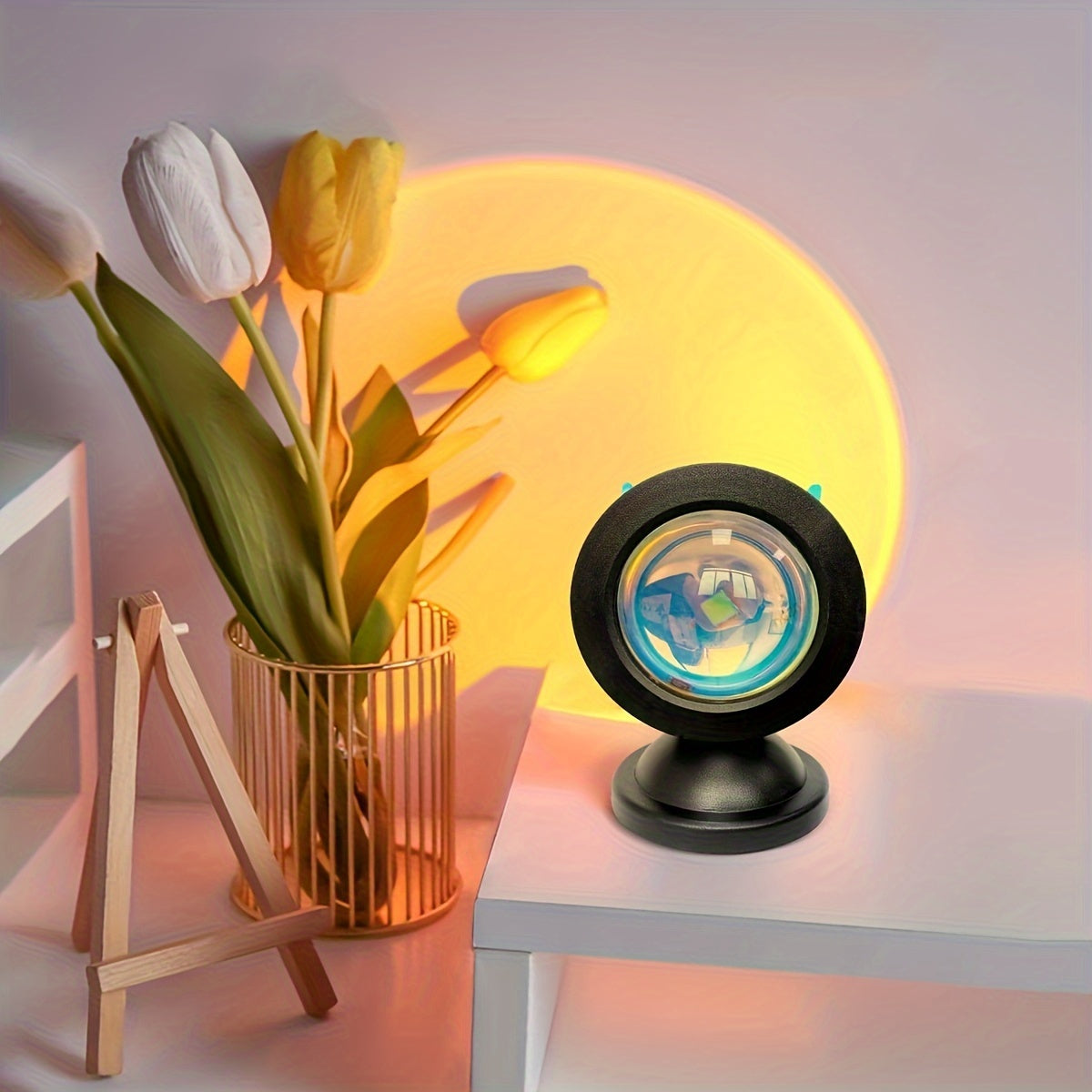 LumiSpectra – Farveskiftende fjernbetjening projektionslampe