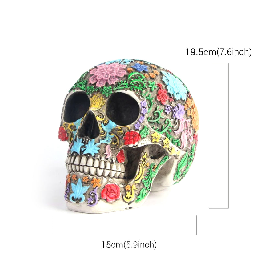 SkullArt - Æterisk kraniestatue i hjemmet