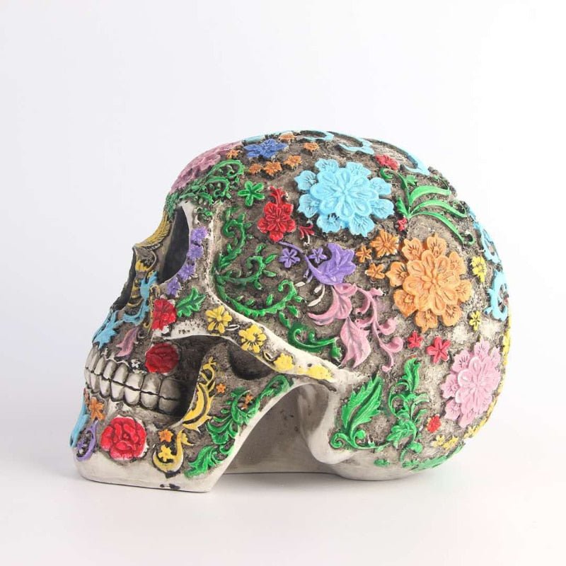 SkullArt - Æterisk kraniestatue i hjemmet