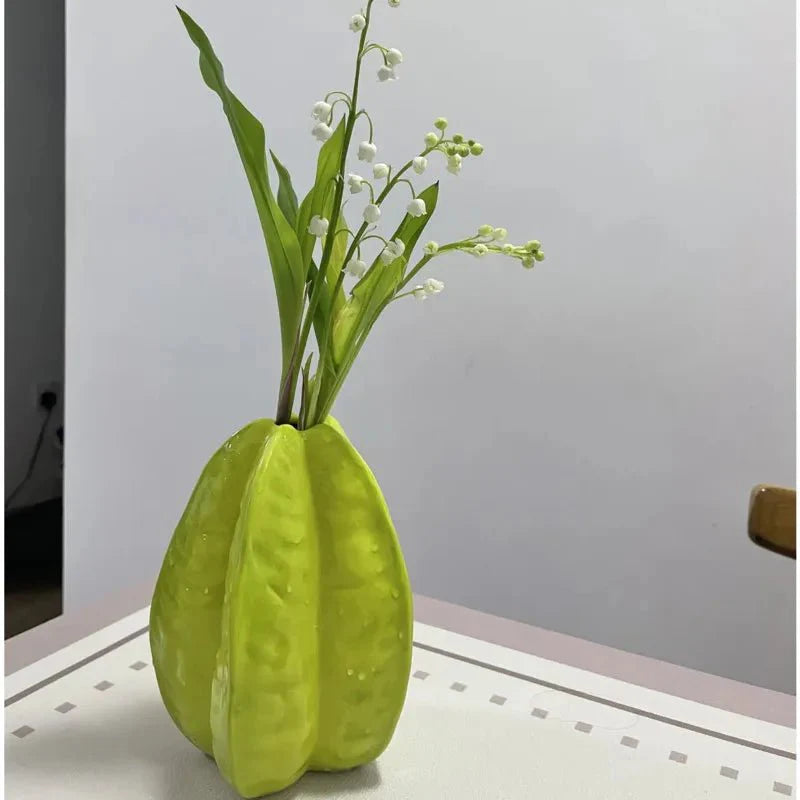 FrutiStar - Stjernefrugtformet vase