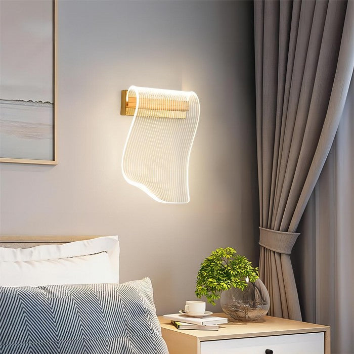 EcoLeaf moderne LED-bordlampe
