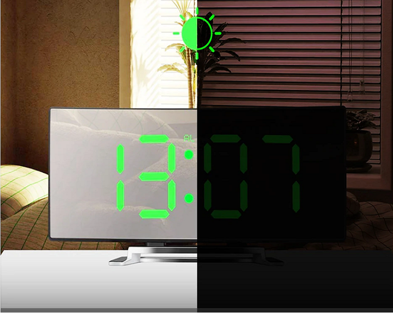 GlowTime - Moderne digitalt vækkeur