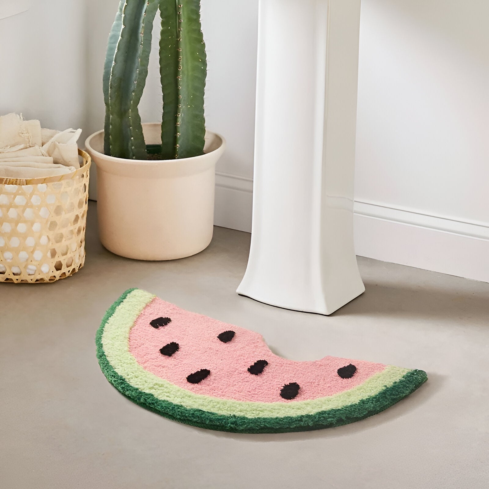 MeloMat - Finurligt design Vandmelon Slice Bademåtte