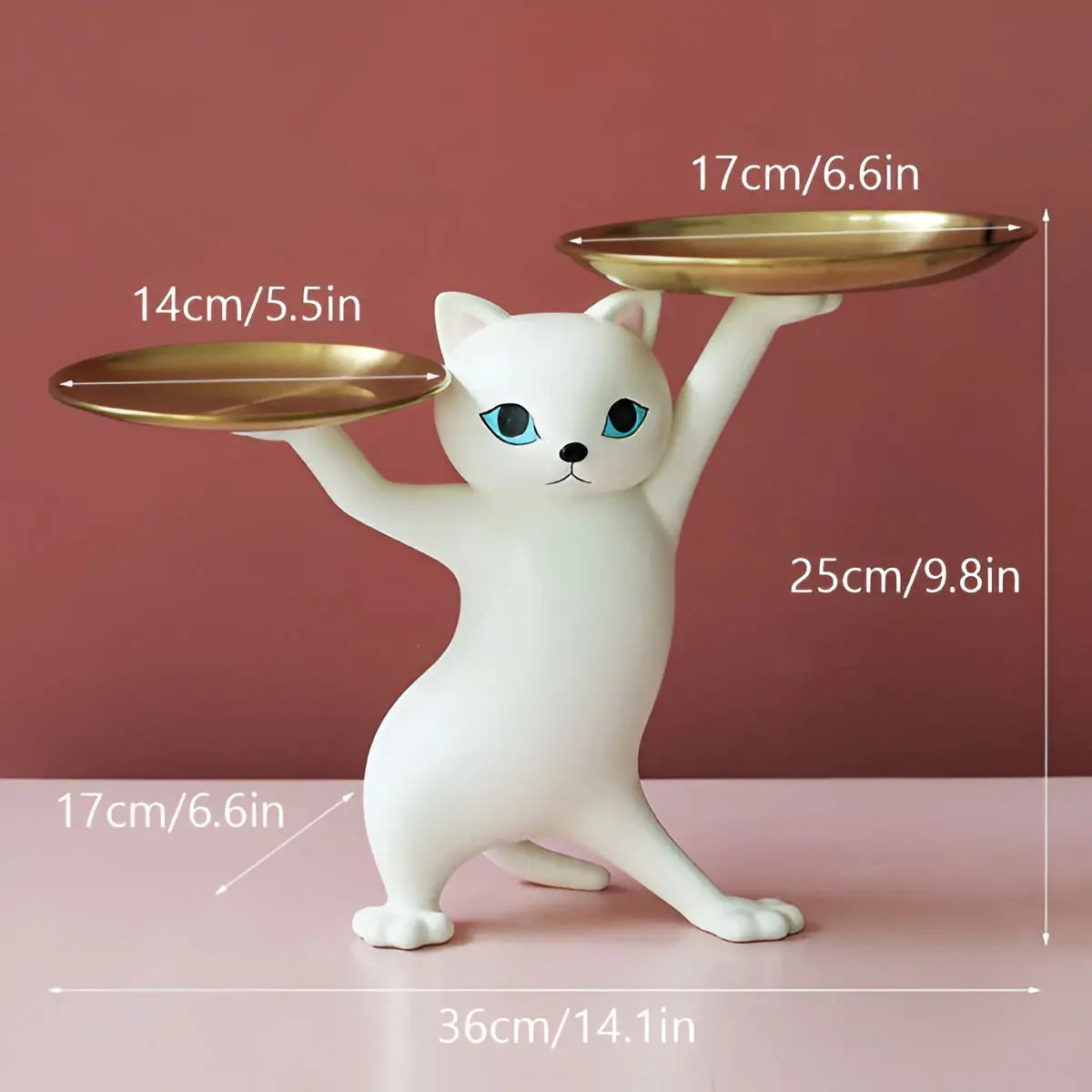 WhiskerWise dekorativ katte-organizer