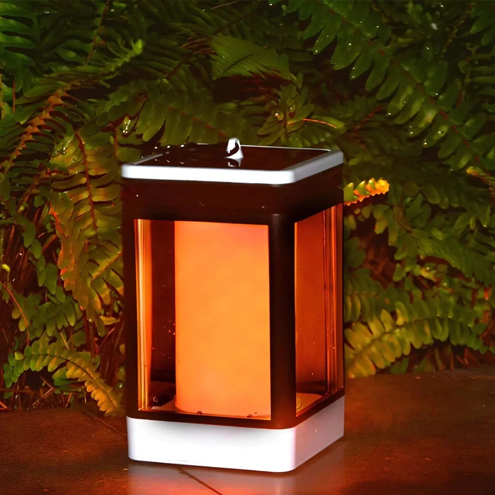 SolarGlow - Elegant lanterne udendørs lys