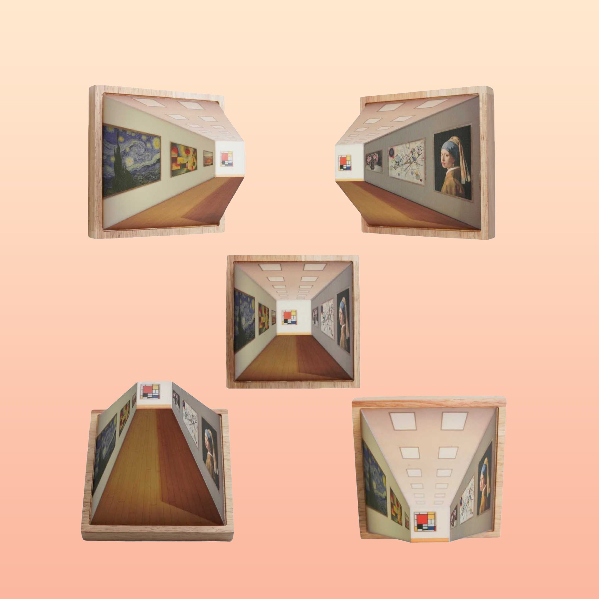 ArtGlow - 3D optisk illusion væglampe