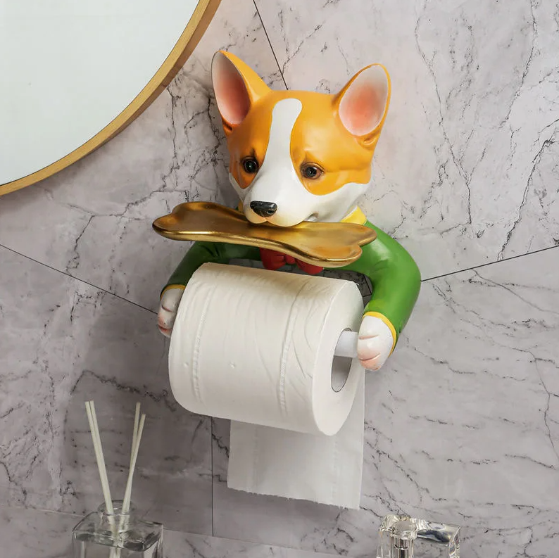 Sjov Hundetoiletpapirholder