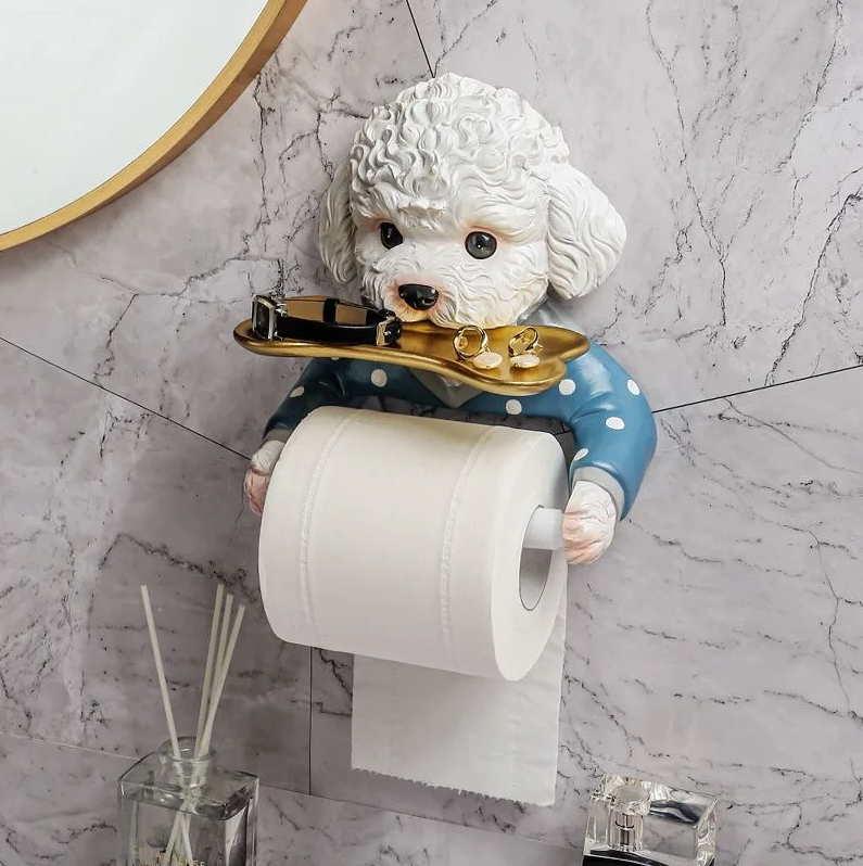 Sjov Hundetoiletpapirholder