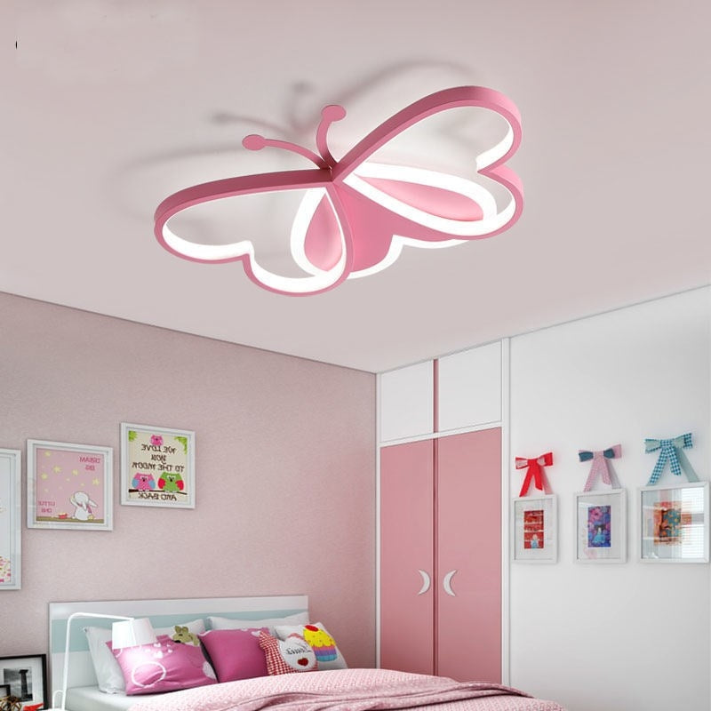 LumiFly - Sommerfugleformet LED-loftslampe i flush Mount