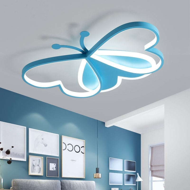 LumiFly - Sommerfugleformet LED-loftslampe i flush Mount