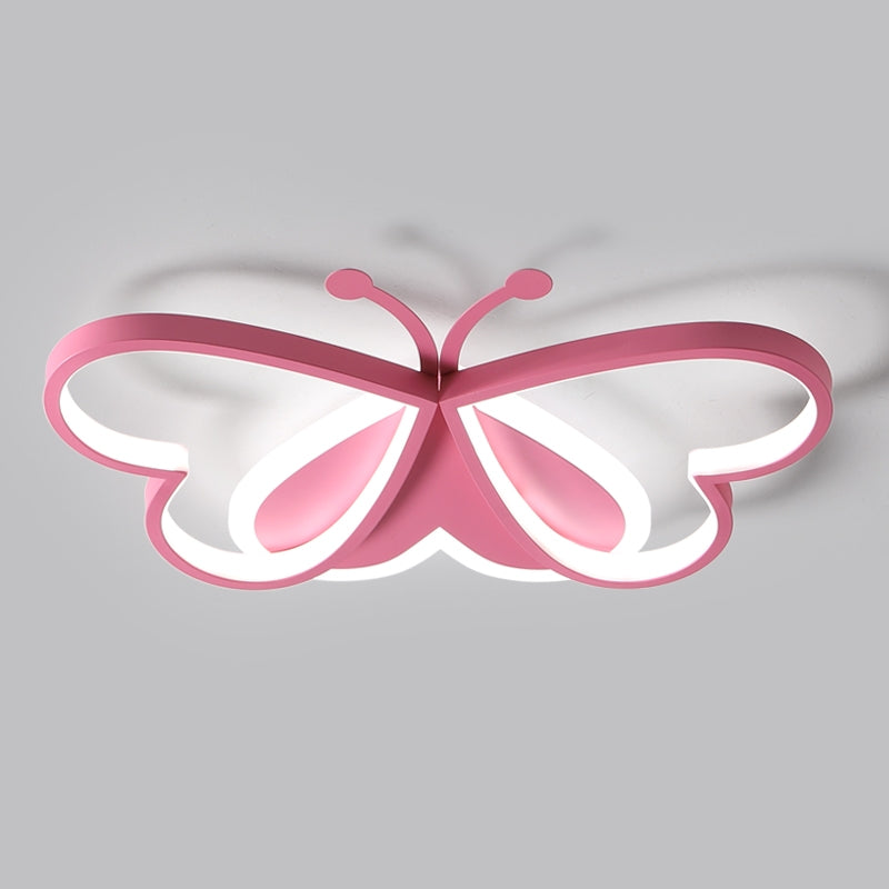 LumiFly - Sommerfugleformet LED-loftslampe i flush Mount