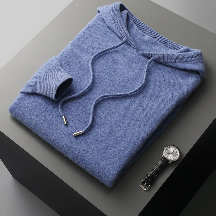 Aurora - Luksuriøs Cashmere hættetrøjejakke