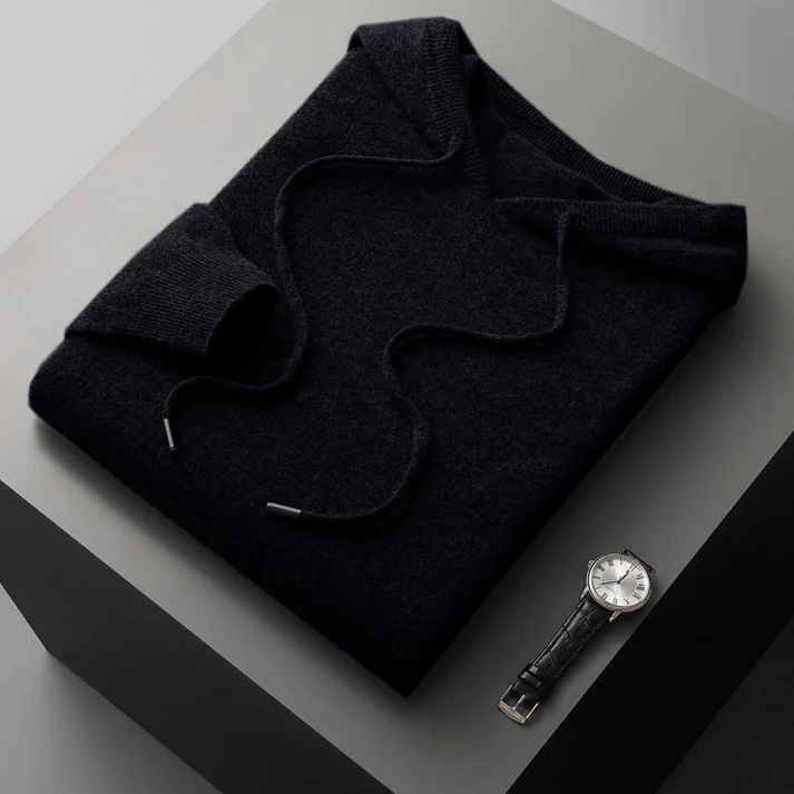 Aurora - Luksuriøs Cashmere hættetrøjejakke