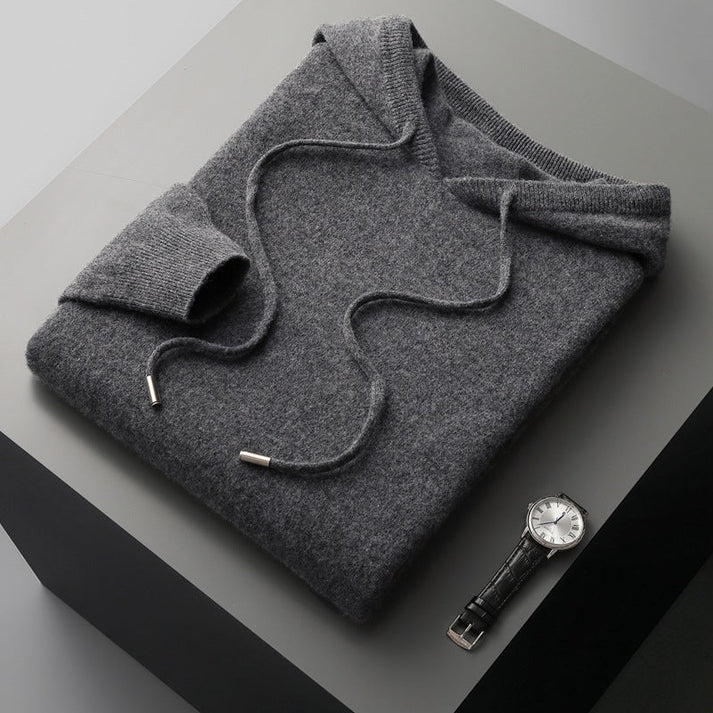 Aurora - Luksuriøs Cashmere hættetrøjejakke