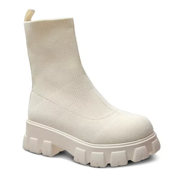 Anette - Casual skridsikre sokkestøvler med tyk sål