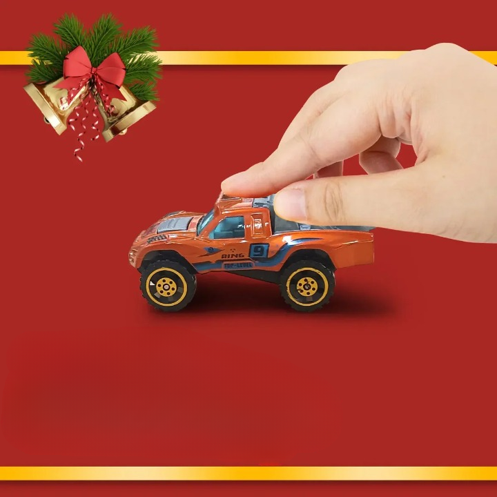 24 dele julegaver adventskalender legering model Diecast bil sæt