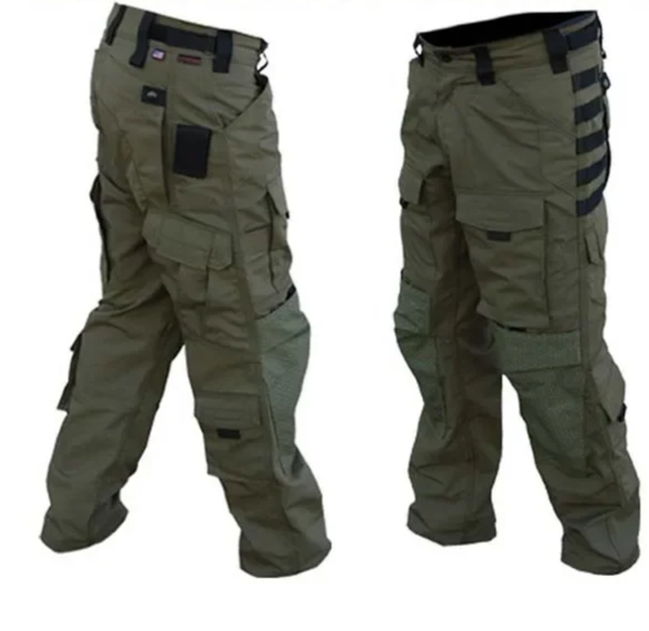 Henrik - Utility-bukser i camouflage