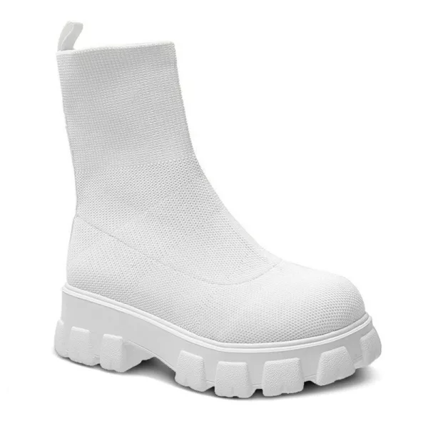 Anette - Casual skridsikre sokkestøvler med tyk sål