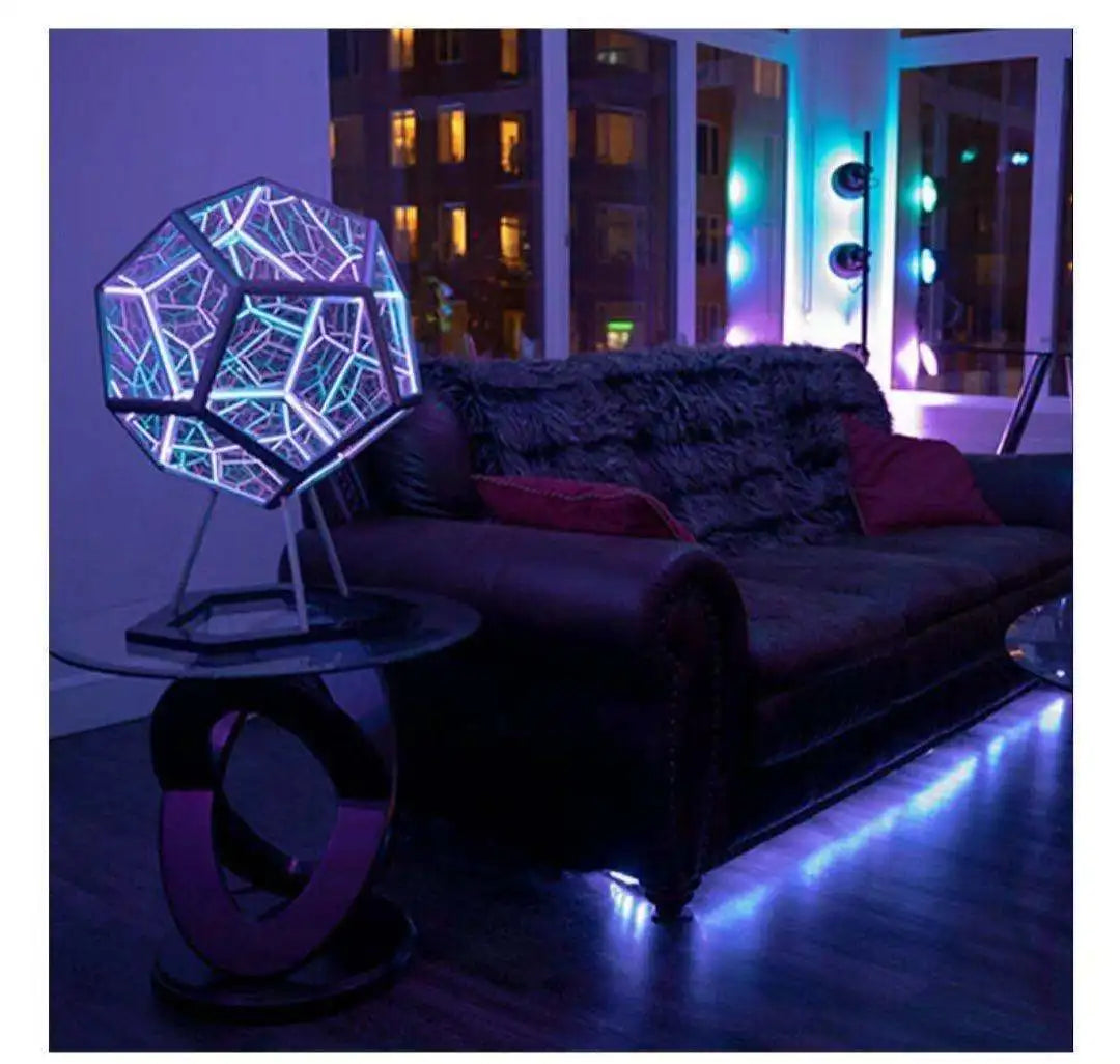 SpectrumOrb - LED Dodecahedron-lampe