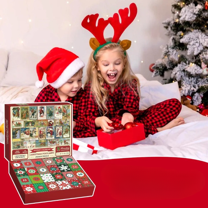 Nedtælling til julekalender-puslespil