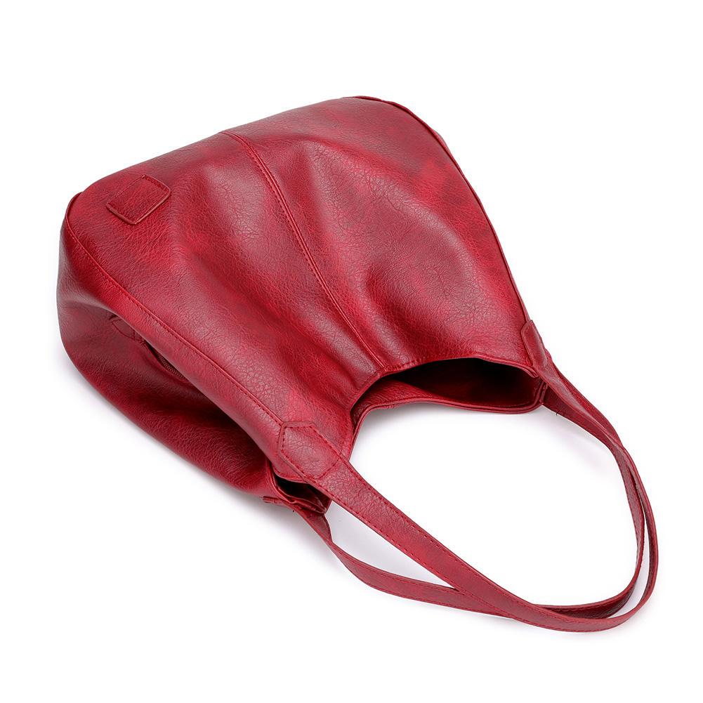 LuxeSlouch – Vegansk Slouchy skuldertaske i læder
