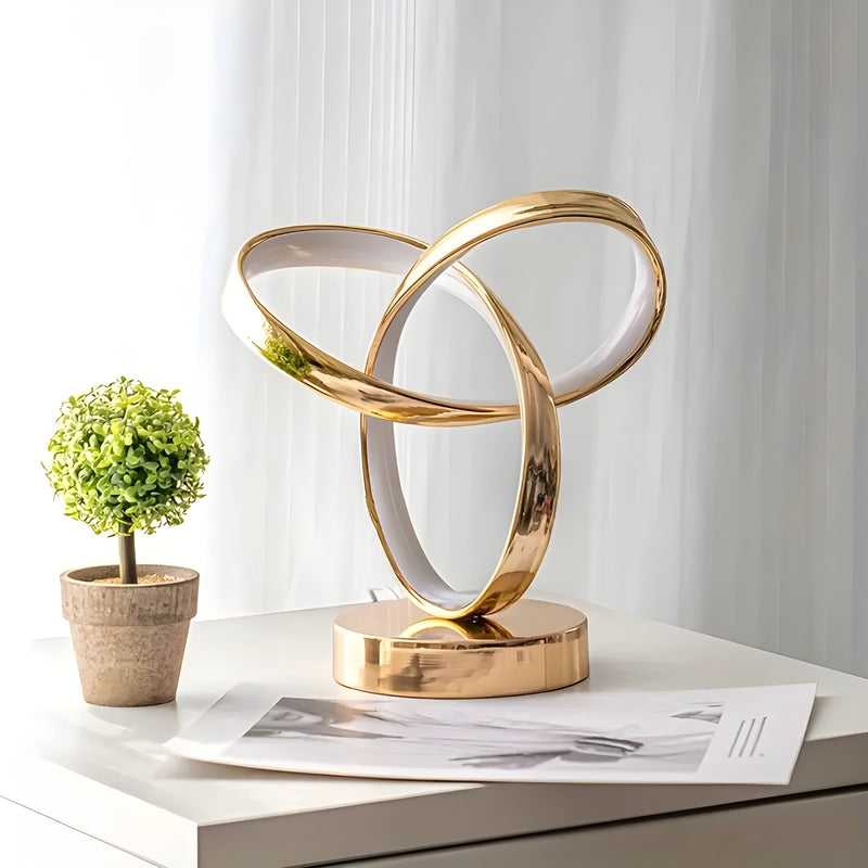 Ring - slank, moderne bordlampe