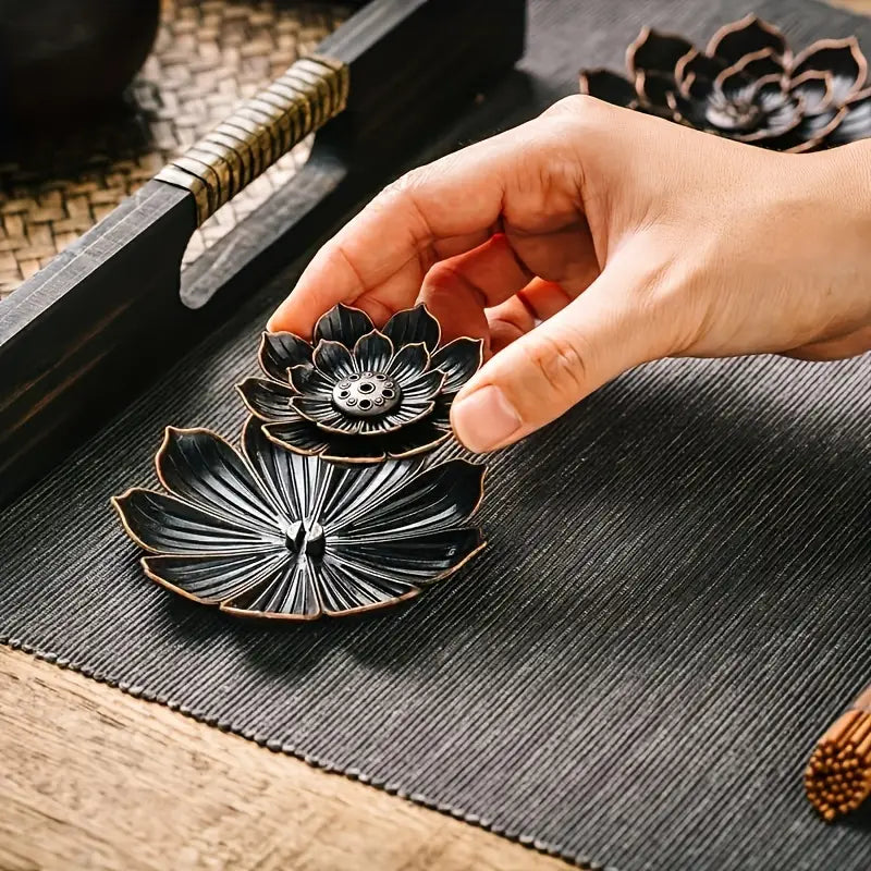 HarmonyGlow Lotus røgelsesbrænder