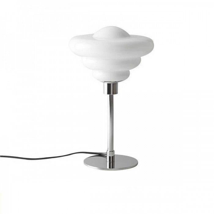 LumaRipple bordlampe i tekstureret glas