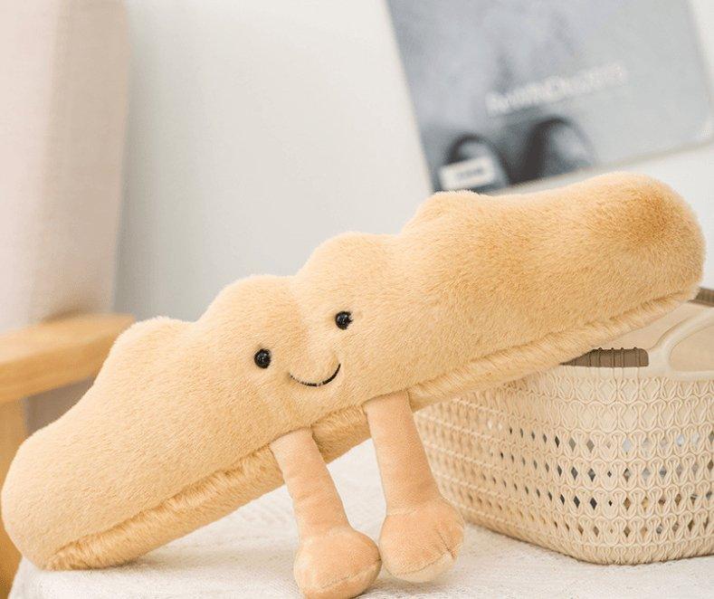 LoafLuxe - Brød plys dekorative puder