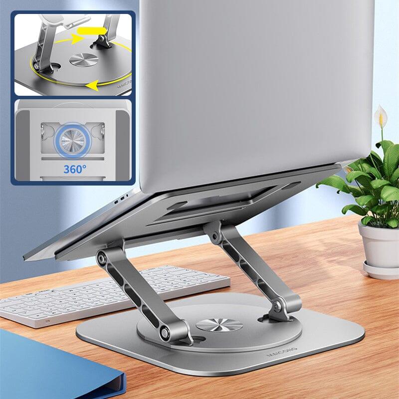 SpinLift foldbart laptopstativ med 360° rotation